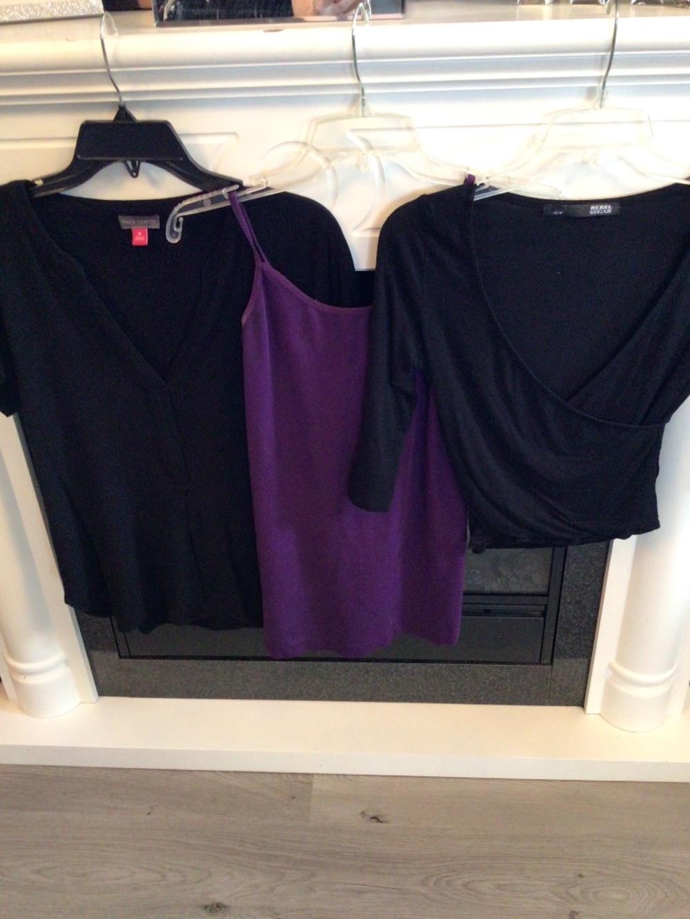 “FREE” with any purchase lot of 3 women’s tops with flaws